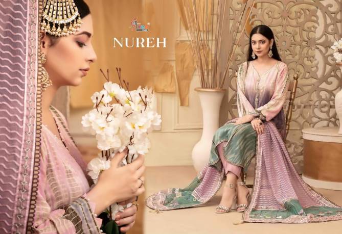 Shree Nureh Heavy Designer Fancy Wear Pakistani Salwar Suits Collection